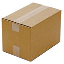 1286100PK Corrugated Boxes, 12" L x 8" W x 6" H, Kraft (Pack of 100)