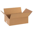 12 x 8 x 4 Corrugated Cardboard Boxes, Flat 12"L x 8"W x 4"H, Pack of 25 | Shipping, Packaging, Moving, Storage Box for Home or Business, Strong Wholesale Bulk Boxes