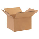 10 x 10 x 6 Corrugated Cardboard Boxes, Small 10"L x 10"W x 6"H, Pack of 25 | Shipping, Packaging, Moving, Storage Box for Home or Business, Strong Wholesale Bulk Boxes