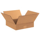 12 x 12 x 3 Corrugated Cardboard Boxes, Flat 12"L x 12"W x 3"H, Pack of 25 | Shipping, Packaging, Moving, Storage Box for Home or Business, Strong Wholesale Bulk Boxes