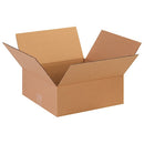 13 x 13 x 5 Corrugated Cardboard Boxes, Flat 13"L x 13"W x 5"H, Pack of 25 | Shipping, Packaging, Moving, Storage Box for Home or Business, Strong Wholesale Bulk Boxes