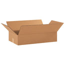 18 x 10 x 4 Corrugated Cardboard Boxes, Flat 18"L x 10"W x 4"H, Pack of 100 | Shipping, Packaging, Moving, Storage Box for Home or Business, Strong Wholesale Bulk Boxes