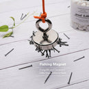 SK797-Fishing Magnet with Lifting Ring Magnetic Retrieving Lake Treasure Hunt Collects