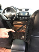 SK669-Rental Dog Barrier Seat Net Organizer Universal Elastic Auto In The Back Seat For Storage