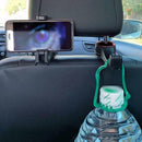 SK880-Car Headrest Hook Phone Car Holder Car Hanger For A4 B6 Seat Back Hanger Storage Hook Phone Holder Auto Fastener Clip