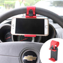 SK912-Car Steering Wheel Phone Clip Mount Holder Universal Bike Auto Camera GPS Stand Bracket For Phone