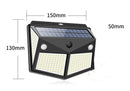 SK782-Outdoor Rainproof Garden Villa LED Solar Light Dual Sensor