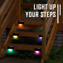 SK861-Solar Step Light Outdoor Garden Light Night Light LED Guide Light Ladder Stair Light Balcony Decoration Waterproof