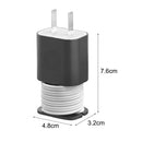 SK247-Silicone Charger Protector Case With Cord Winder