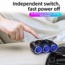 SK572-Car Charger One Drag Three Cigarette Lighter