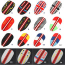 SK439-Car Rear View Mirror Sticker Rain Eyebrow