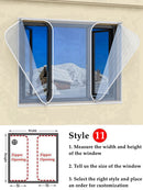 SK326-Window Keep Warm Film Double Layer Windproof Curtain
