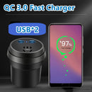 SK459-5-in-1 Cup Holder Charger Car Charging