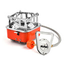 SK320-Windproof  Ignition Lotus Gas Burner With Adapter