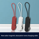 SK197-Magnetic Rotatable Retractable 3-in-1 Data Cable