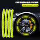 SK422-20pcs Car Wheel Hub Reflective Sticker