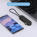 SK197-Magnetic Rotatable Retractable 3-in-1 Data Cable