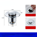 SK334-Wash Basin Sink Leaking Plug Push Type