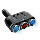 SK572-Car Charger One Drag Three Cigarette Lighter