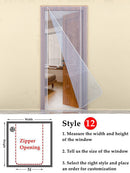 SK326-Window Keep Warm Film Double Layer Windproof Curtain