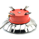 SK320-Windproof  Ignition Lotus Gas Burner With Adapter