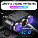 SK572-Car Charger One Drag Three Cigarette Lighter