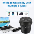 SK459-5-in-1 Cup Holder Charger Car Charging