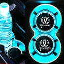 SK983-Led water coaster water glass atmosphere light Sticker  car Accessories