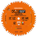 for rip and crosscuts. The large gullets allow deep cuts and effective chip clearance.