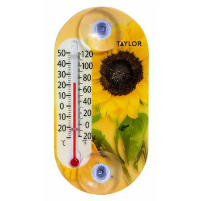 TTBF-Sunflower Suction Cup Thermometer