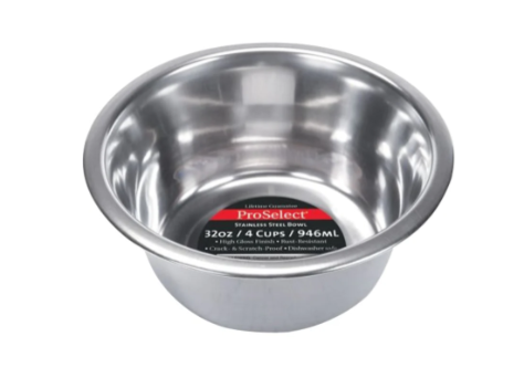 TTJG-Pet Feeding Dish, Stainless Steel