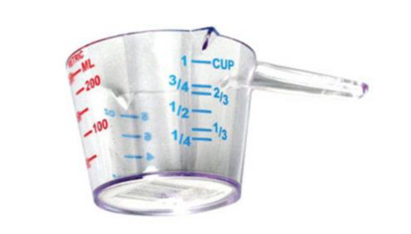 TTBF-Measuring Cup