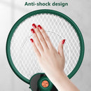 SK984-Handheld Home Electric Fly Mosquito Swatter Racket Garden Pests Anti Trap Lamp