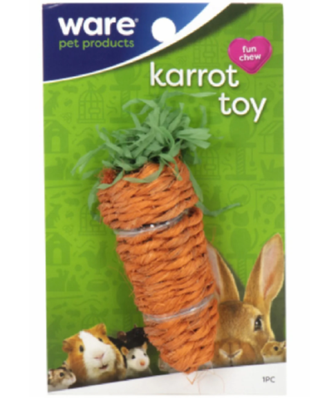 TTJG-Ware Small Pets Karrot Toy