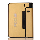 SK999-Aluminum alloy  flame automatic cigarette case