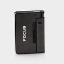 SK999-Aluminum alloy  flame automatic cigarette case