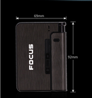 SK999-Aluminum alloy  flame automatic cigarette case