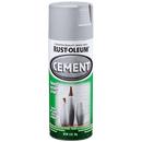 Rust-Oleum Cement Paint is an innovative paint that provides the natural look and feel of cement in an aerosol. Cement paint transforms any object to look as if it is made of cement.  

Cement finish in aerosol spray
Eliminates heavy, messy concrete mixes