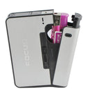 SK999-Aluminum alloy  flame automatic cigarette case