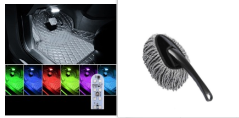 SK973-Touch-sensitive Usb Charging Atmosphere Lamp In Car