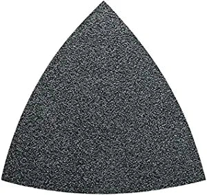 Fein MultiMaster Non-Vacuum Sanding Sheets with Hook and Loop Attachment - Unperforated, 80 Grits, 50-Pack - 63717083015