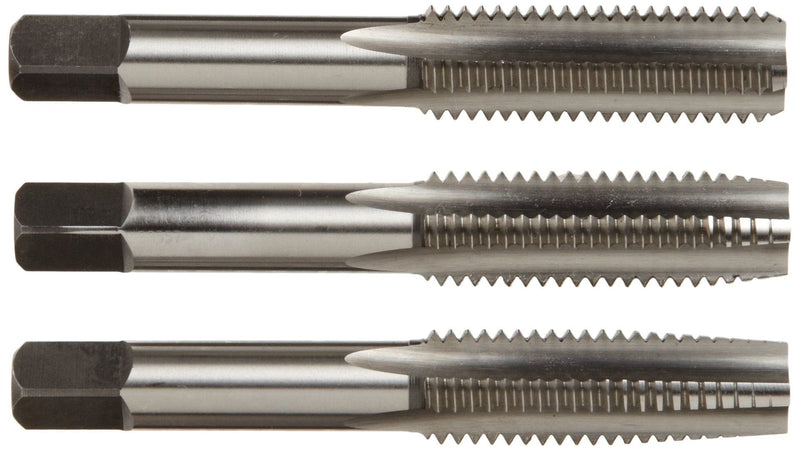 Alfa Tools CSHTS70544 5/8-11 Carbon Steel Hand Tap Set Taper/Plug/Bottom