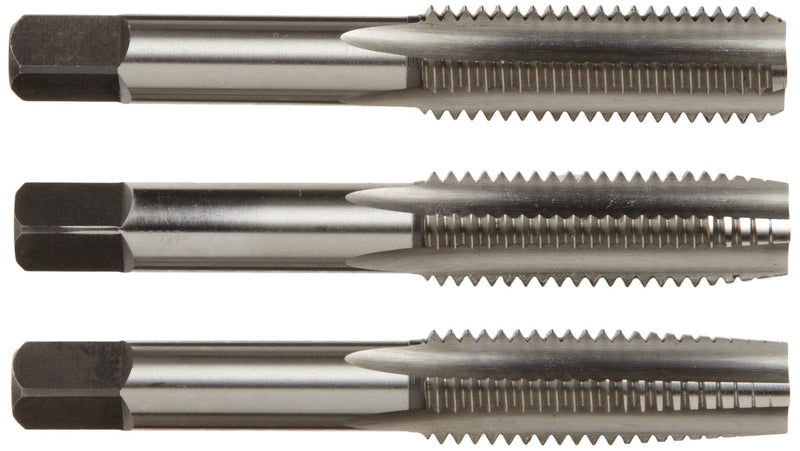 Alfa Tools CSMTS70820 9mm - 0.75mm Carbon Steel Metric Hand Tap Set,