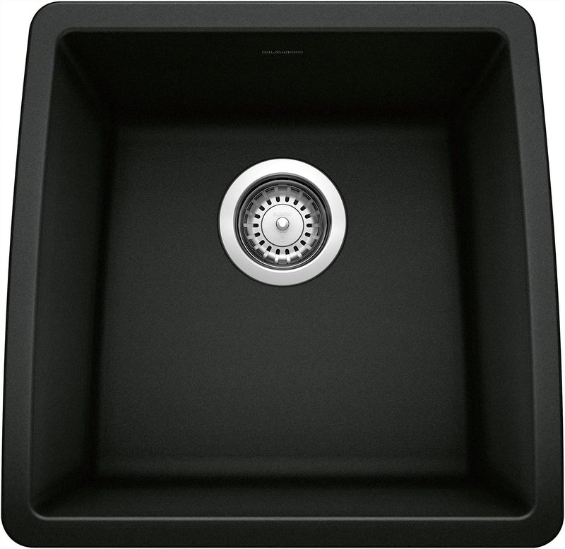 BLANCO Performa Bar Sink, Coal Black 18 Inch