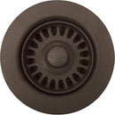 BLANCO, Café Brown 441094 SILGRANIT-Matched Kitchen Drain Basket Strainer, 3.5"