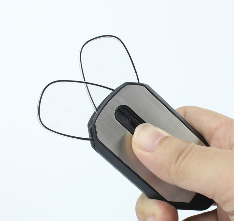 SK967-Mini Nose Clip On Portable Reading Glasses Men For Women Rimless Portable Magnifying Presbyopic Glasses Eyewear Ladies