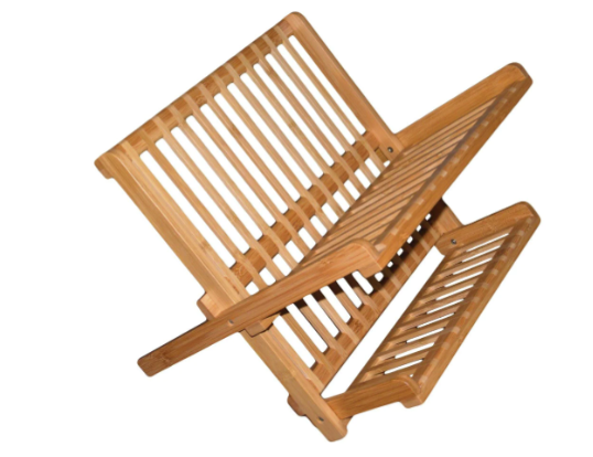 TTJG-Bamboo Compact Dish Rack