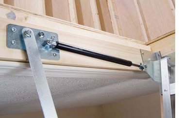 Heavy Duty Strut Kit for Werner Aluminum Attic Ladders (1 Pair) - Model 36-81 (WILL NOT WORK ON S-SERIES LADDERS)