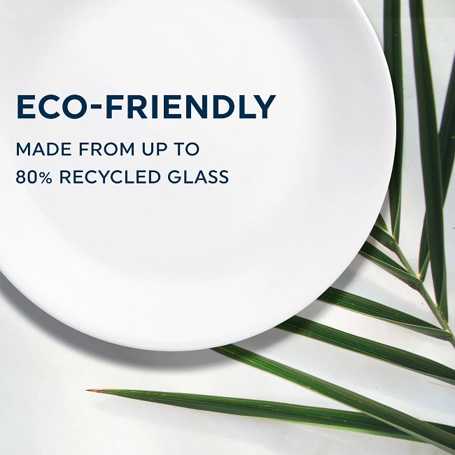 Nothing-else-like-it, triple-layer-strong glass highly resists chips and cracks
Lightweight and easy to handle
Ultra-hygienic, non-porous and easy-to-clean glass
Bowls stack compactly taking up half the space of ceramic dishes
Dishwasher, microwave and pr