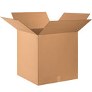 242424 Corrugated Cardboard Box, 24" L x 24" W x 24" H, Kraft, for Shipping, Packing and Moving (Pack of 10)